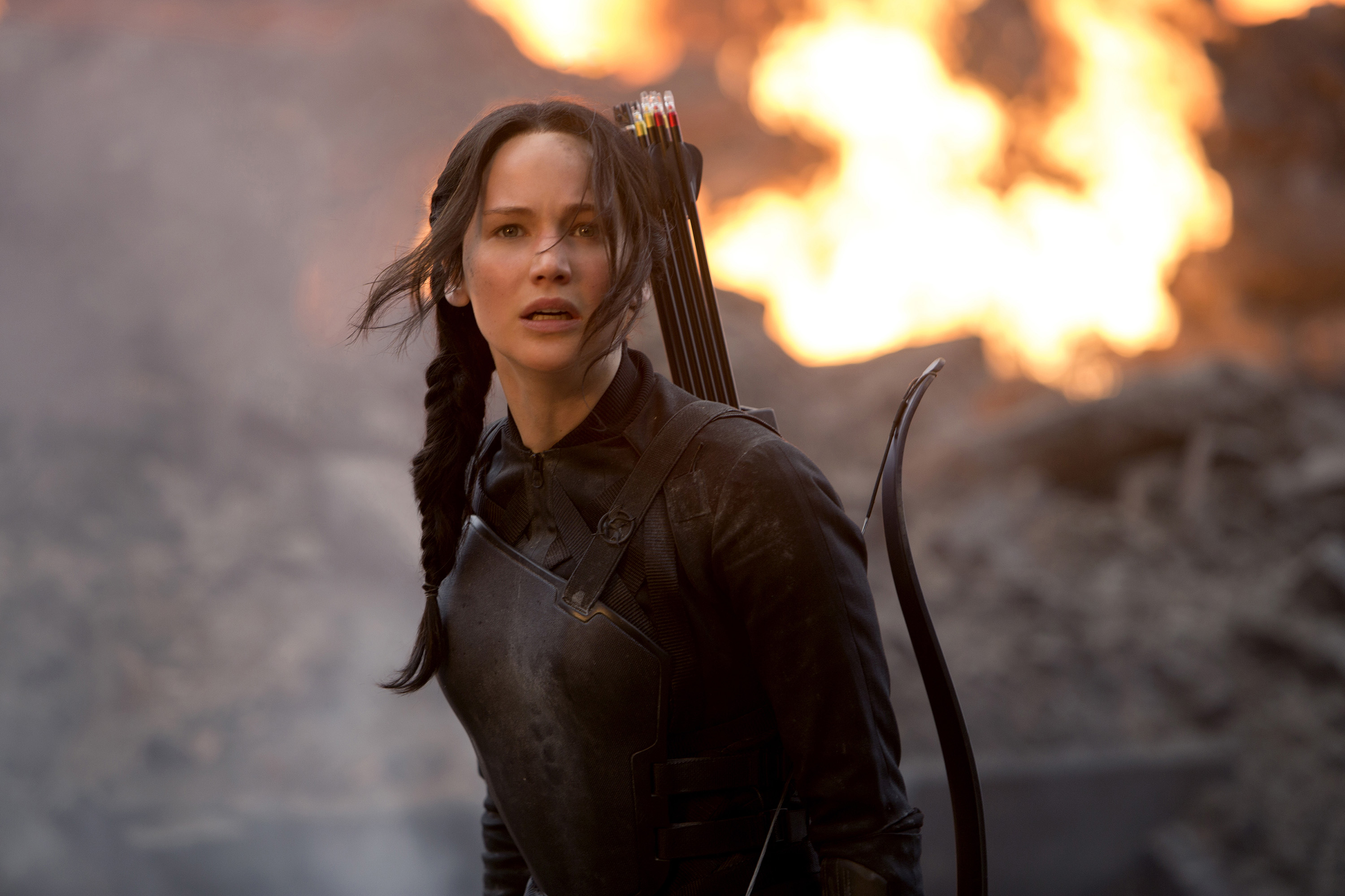 Katniss in The Hunger Games Catching Fire Wallpapers | HD 