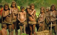 photo of Papuan women, New Guinea