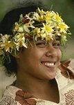 Photo of a Polynesian woman from Tonga