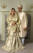 photo of a bride and groom from India
