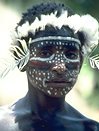 photo of a young man from Papua New Guinea in the Southwest Pacific Ocean