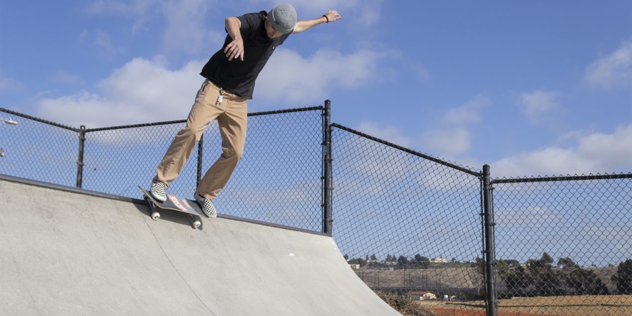 The Kick, Push and Coast of a SoCal Skateboarder