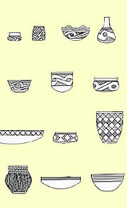early caddo pottery forms